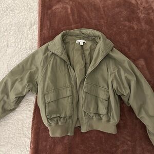 And Now This (Macy’s) Olive Green Jacket